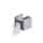K 1171 door knob Satin chrome with slim rosette