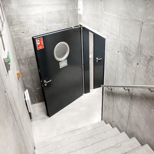 Portes battantes coupe-feu EI60