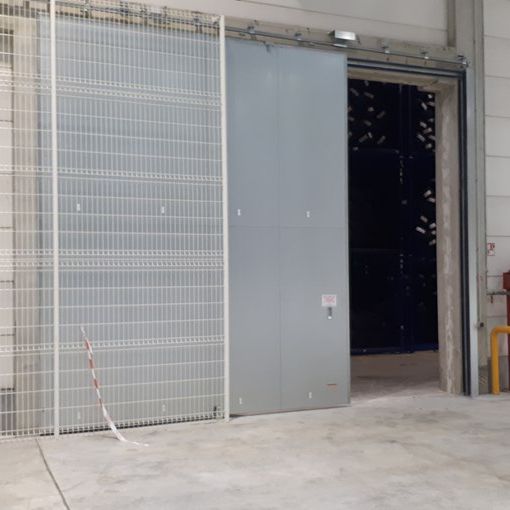 Portes coulissantes coupe-feu EI60
