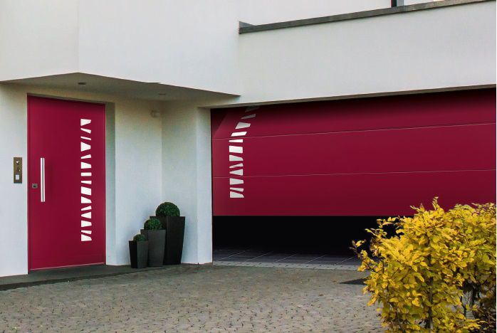 Porte de garage Point Fort Fichet haute sécurité résistante à toutes tentatives d'effractions ou cambriolages