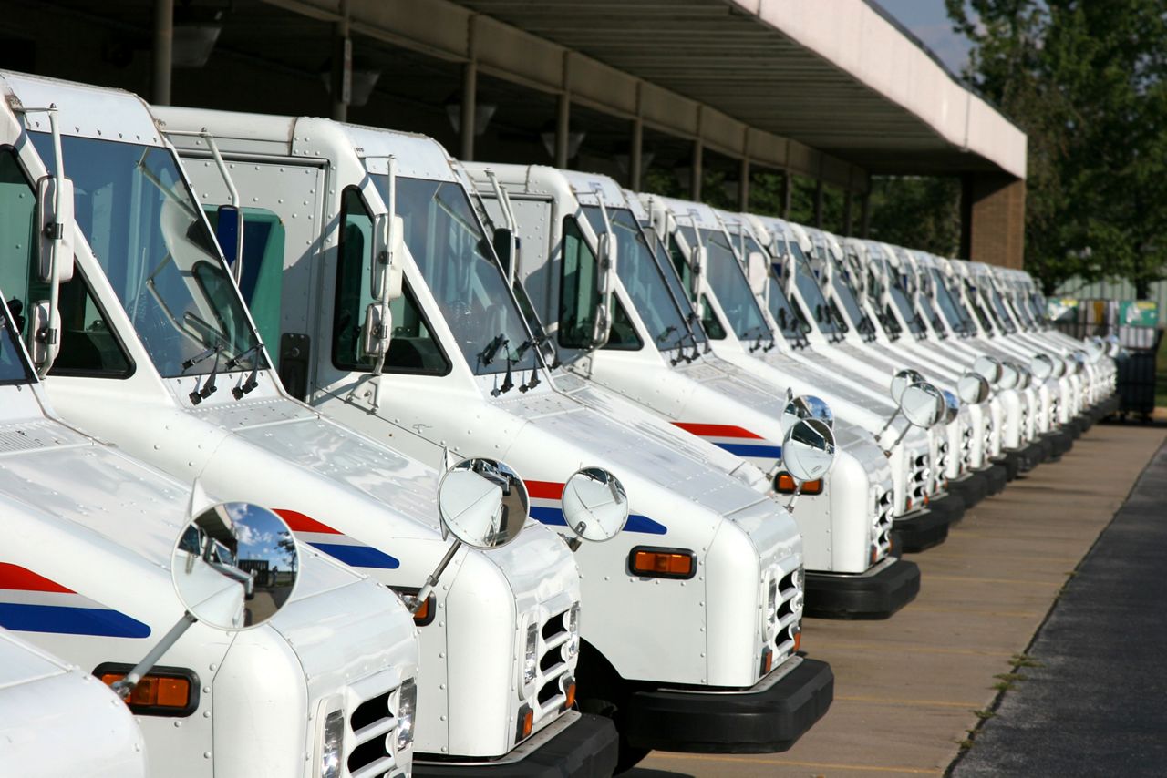 Frota de veículos dos Correios dos Estados Unidos