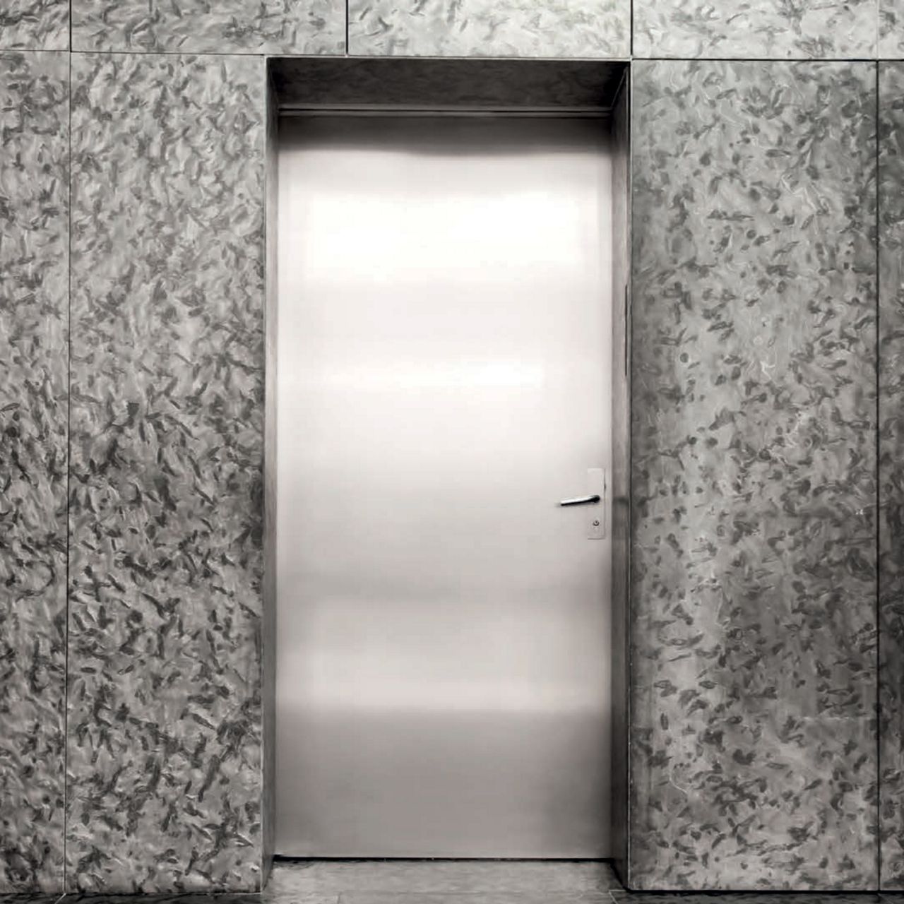 Bloc-porte métallique technique