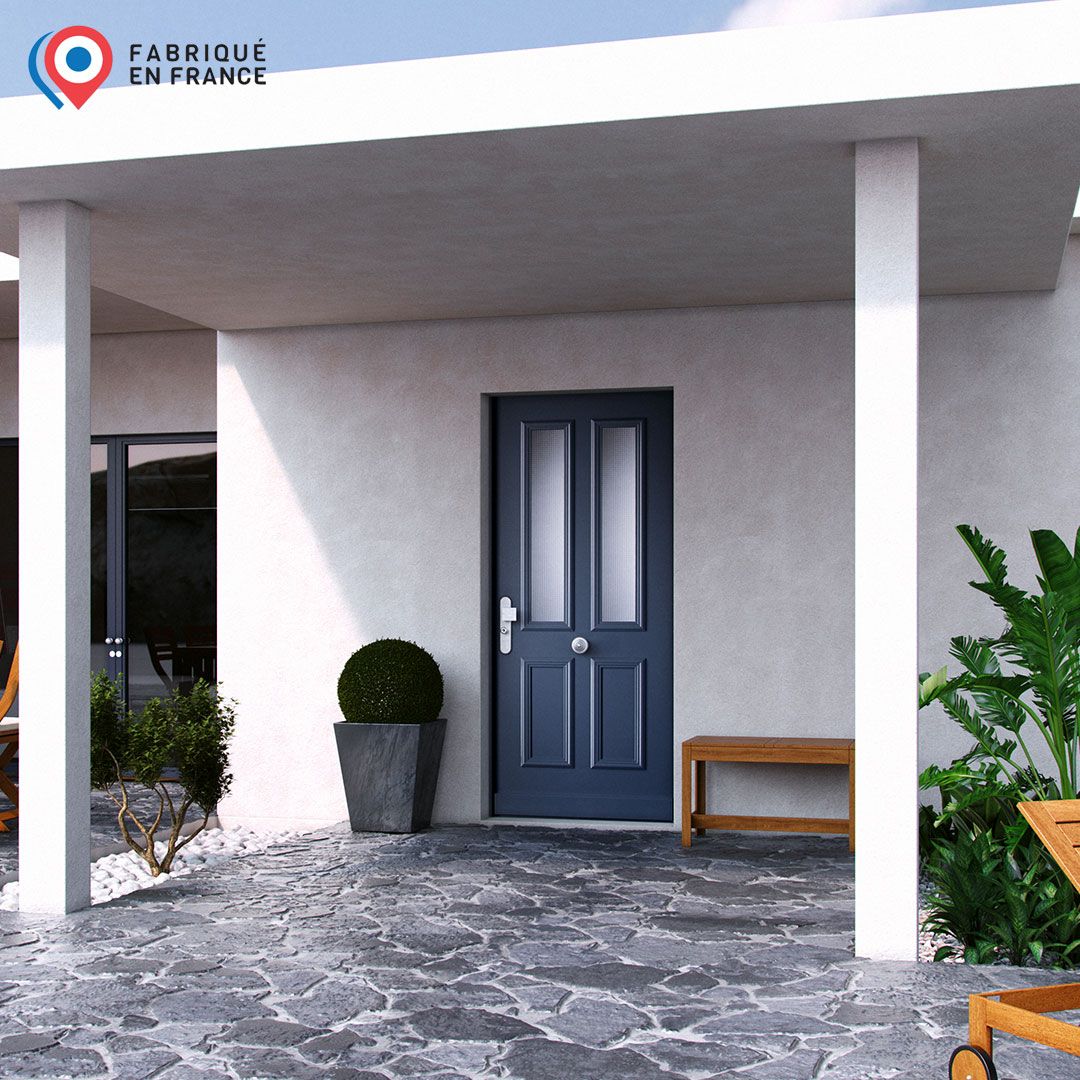 Porte blindée Fichet de maison