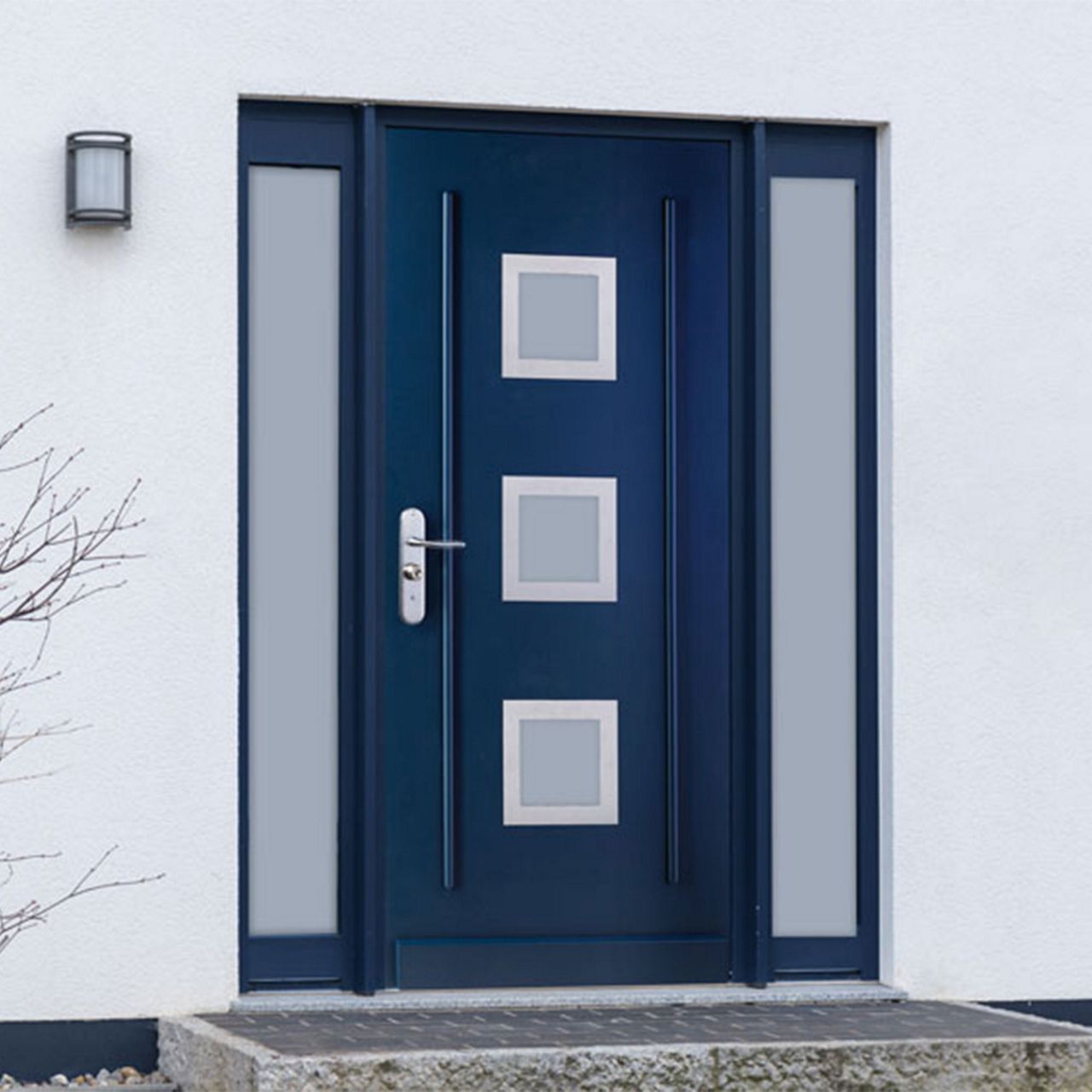 Porte blindée Fichet de maison sécuritaire Stylea S2L modèle U