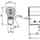 Profile-knob cylinder CLIQ® Go N534,KNF=2,SERVICE=CLIQGo technical drawing