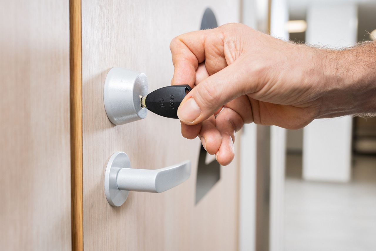 ABLOY PROTEC2 cilinder in deur