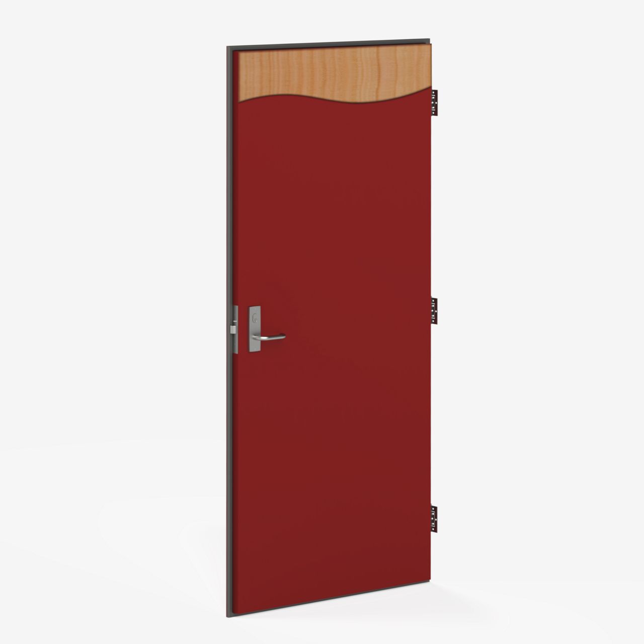 Rebate Edge Metal Clad Solid Core Door