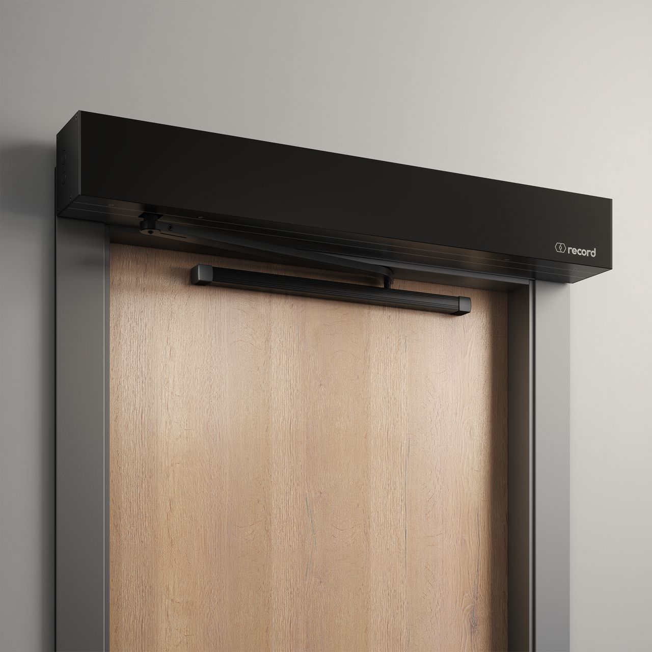 Image: HA8 pull door in black