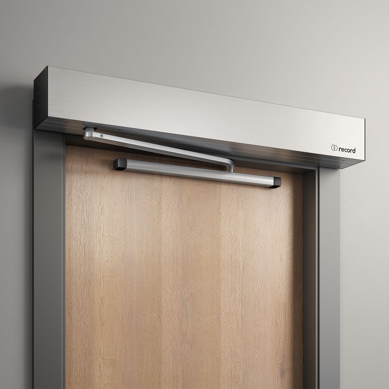 Image: HA8 pull door in clear