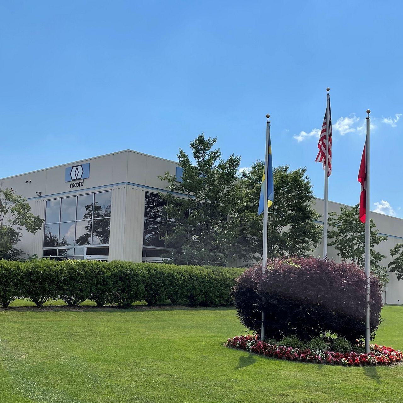 Record HQ building in Monroe, NC