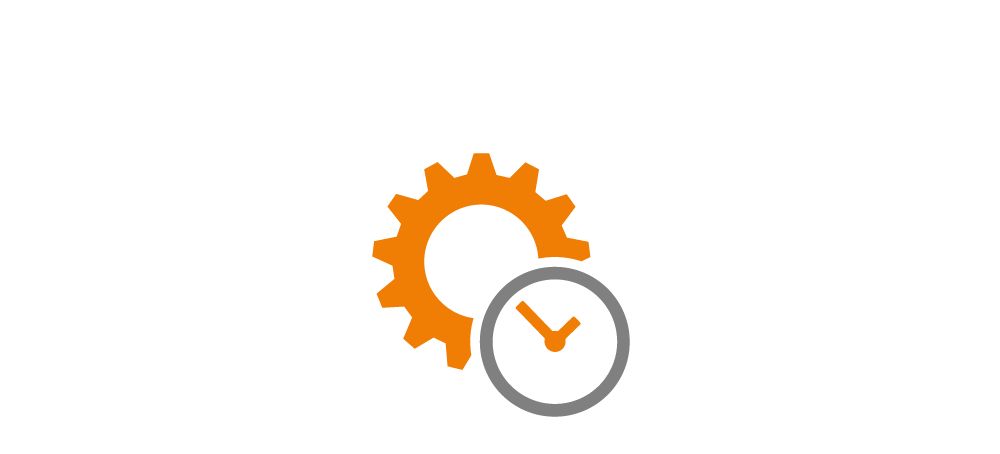 Reduce downtime icon