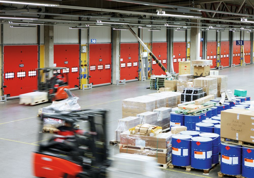 Reduce noise exposure at your logistic centre
