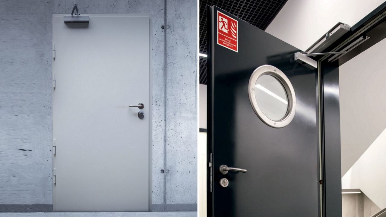 Porte métallique technique Point Fort Fichet