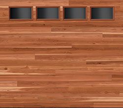 ribbed panel clear cedar sp