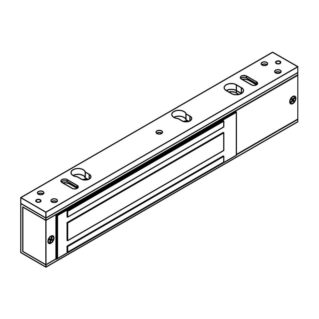 Mini rim electric holding magnets