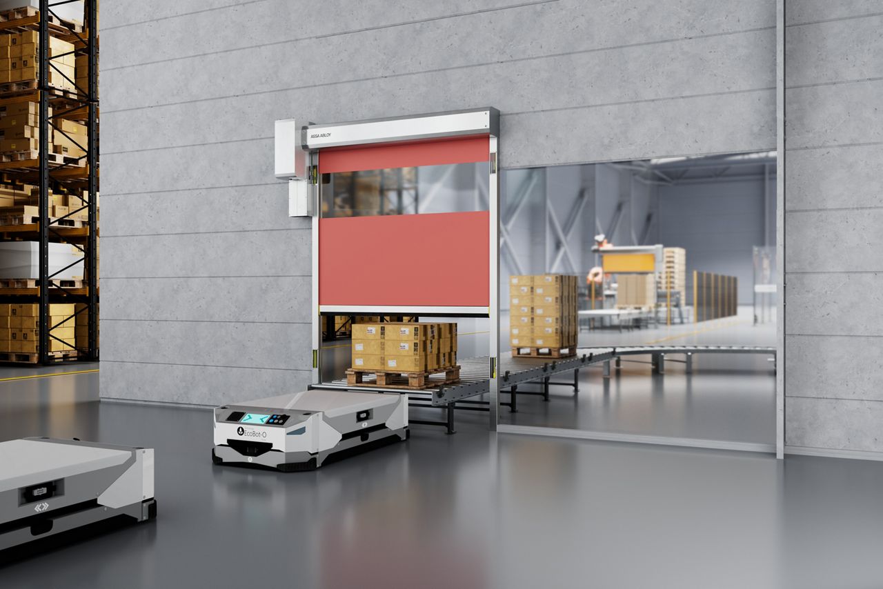 A red RP100 SimplySafe 