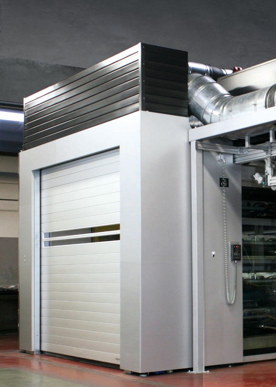 Image: Snelle en onderhoudsarme RR3000 deur voor bescherming bij lasersnijden en laserlassen