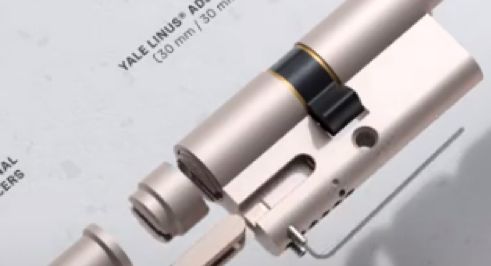 Yale Linus cylindre réglable étape 6
