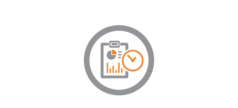 Scheduled reports icon