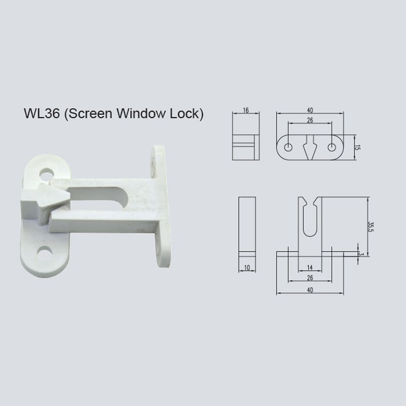 Image: Screen Window Lock WL36/WL37 Picture 2