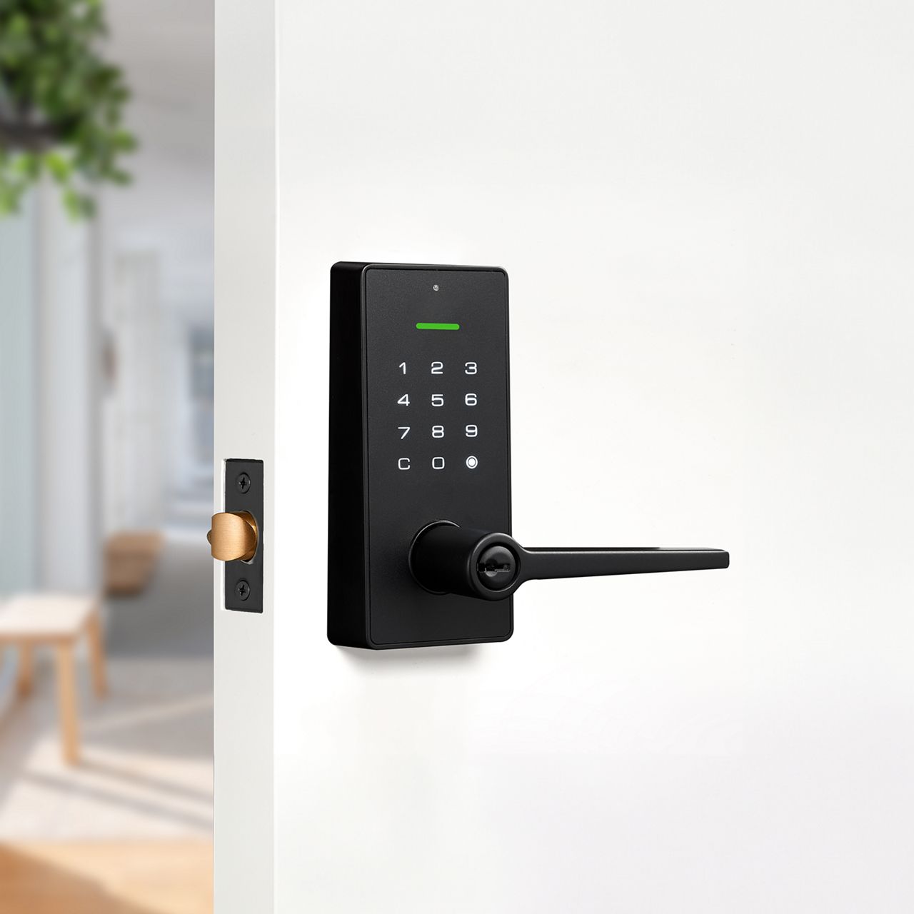 Lockwood SecureTouch Keyed Digital Lever