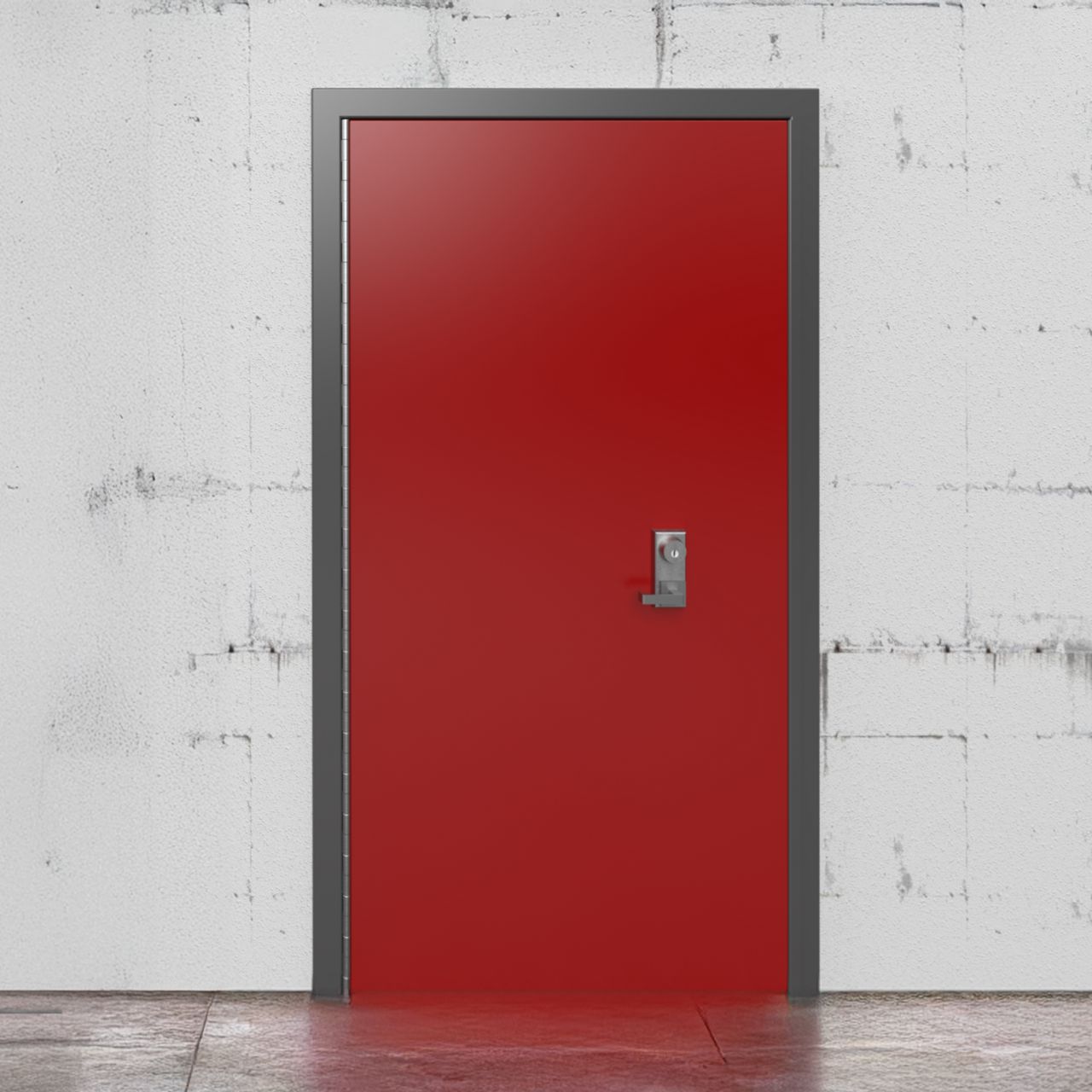 Image: Defender® Series Door with 4point locking Exterior View