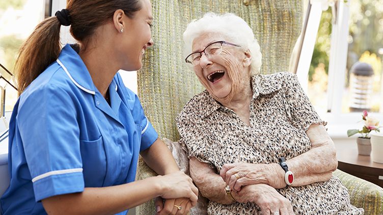 Senior care and nursing in the home