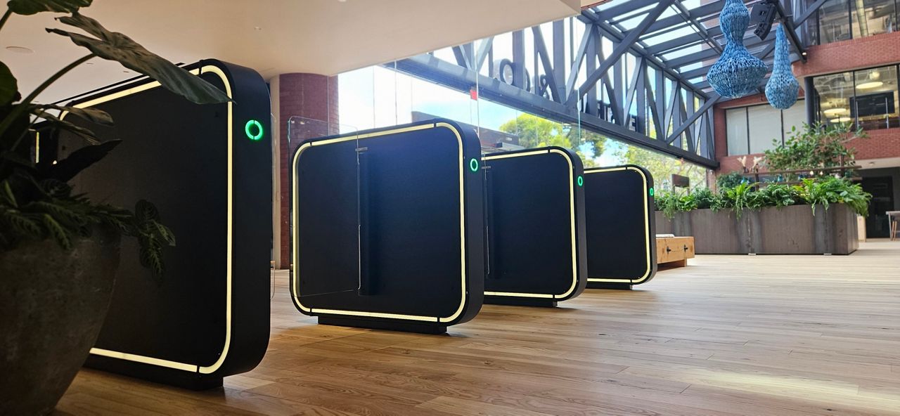 Image: SG Expression installed in lobby.