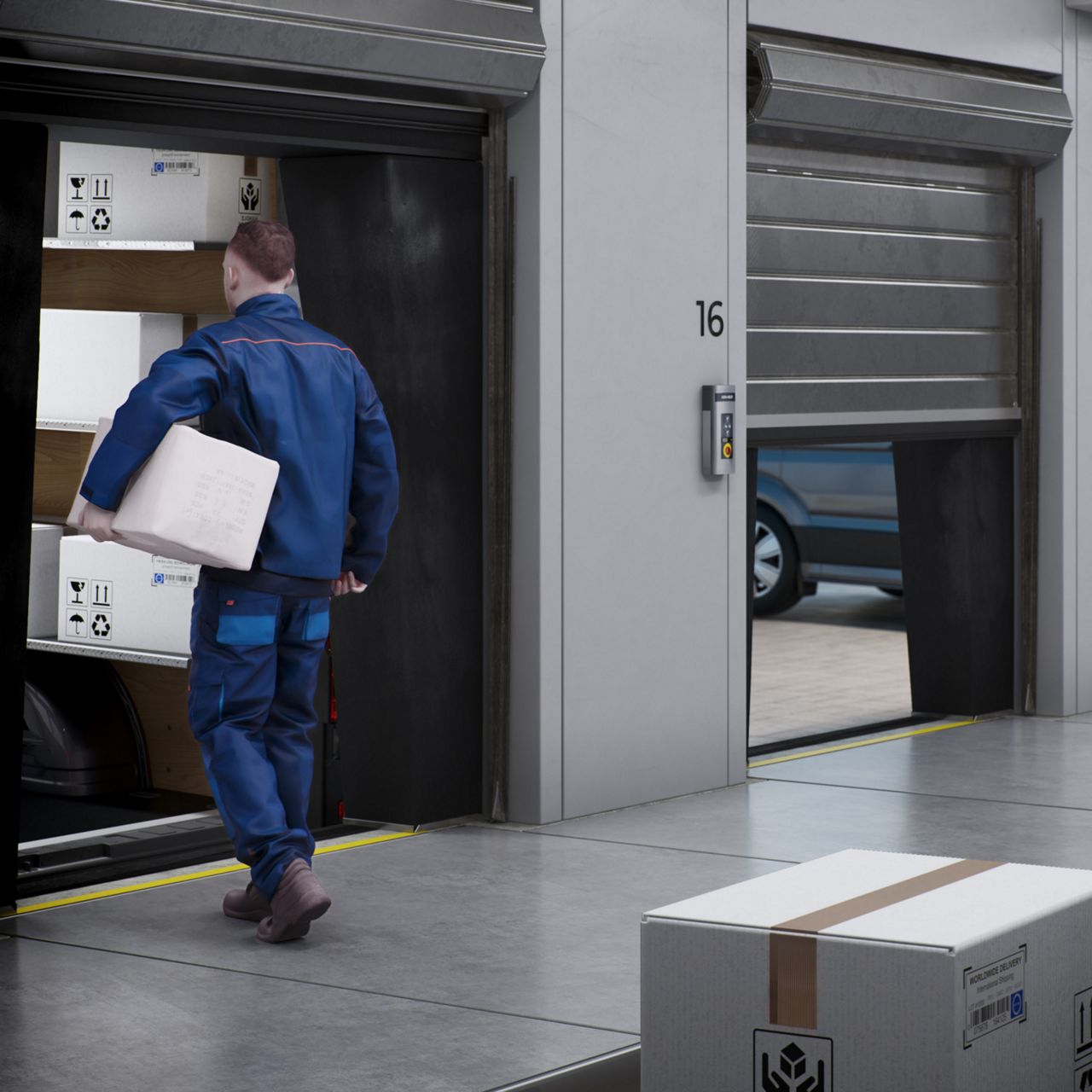 ASSA ABLOY Torabdichtungen für komfortables, sicheres Verladen