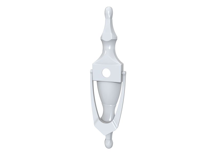 Supa Stainless Steel Slimline Door Knocker