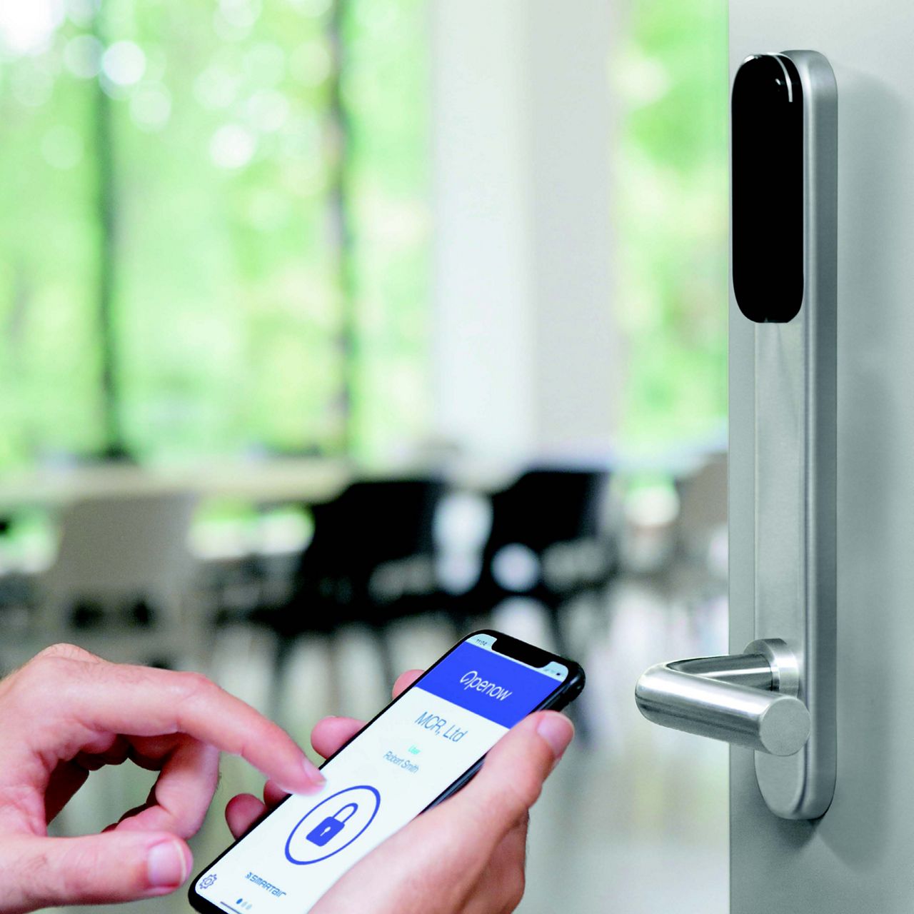 Image: SMARTair i-max opened with the Openow app