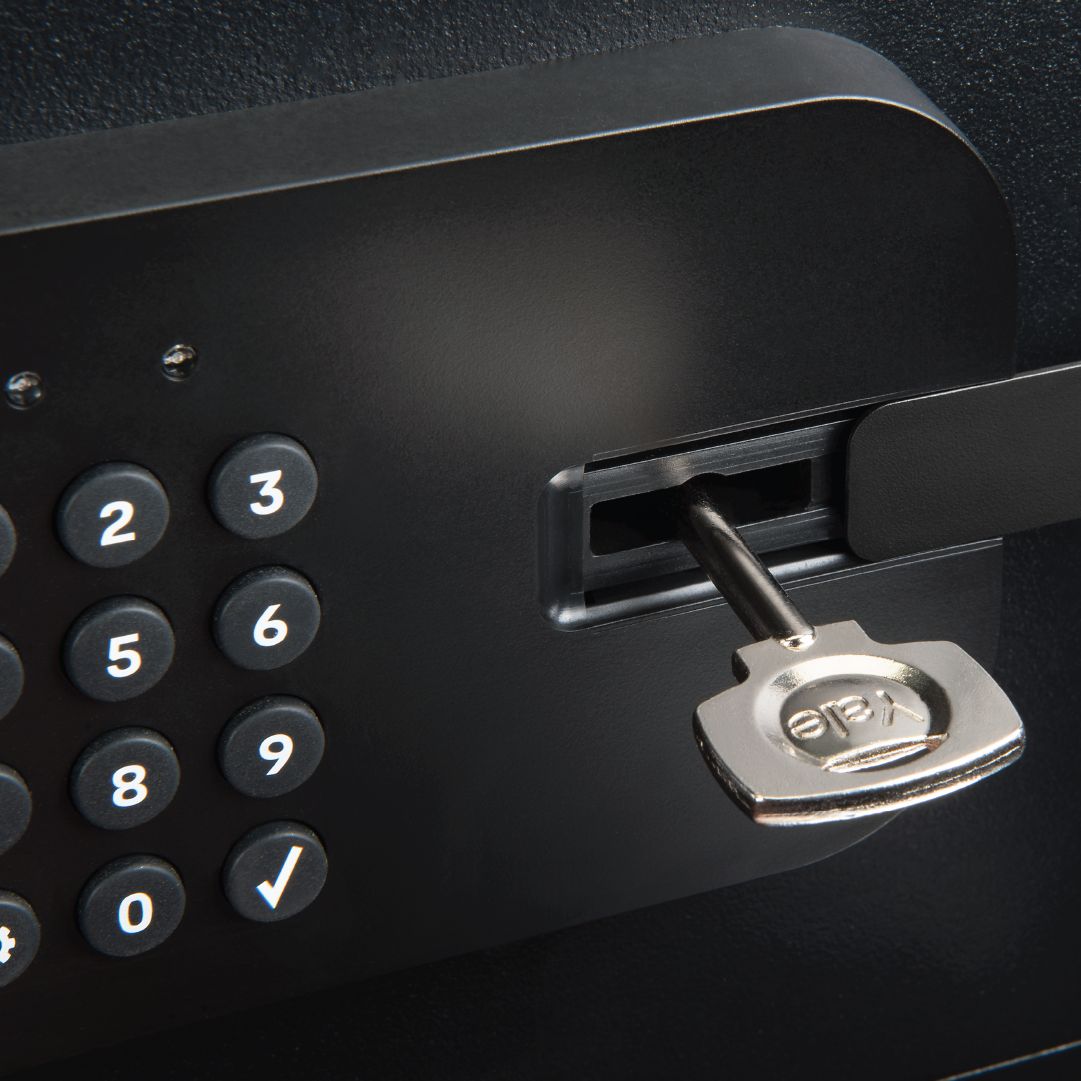 Yale Smart Safe key backup.