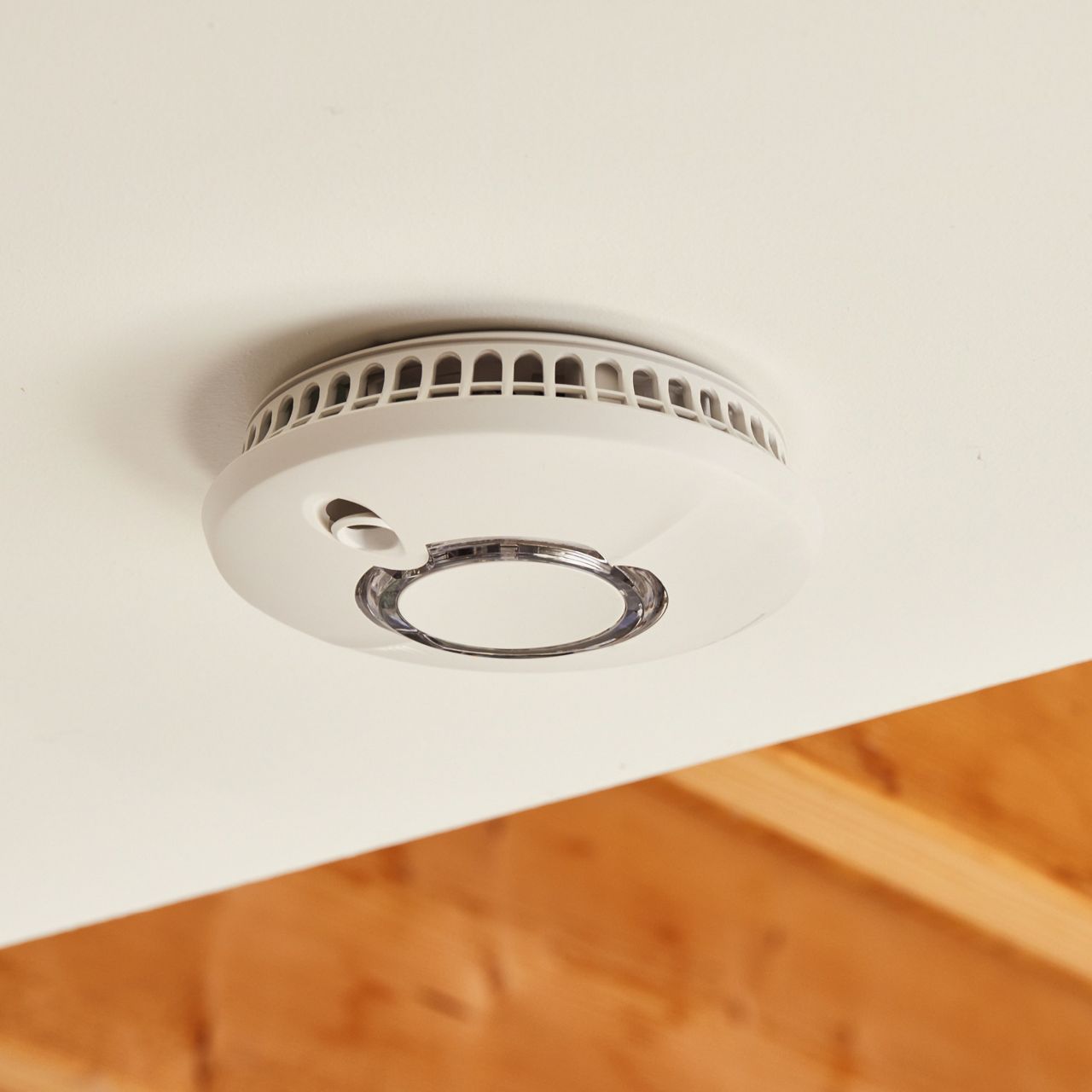 Yale Smart Alarm Smoke Sensor.