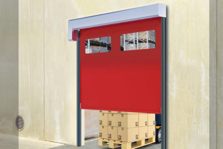 Soft Reset internal high speed door (3D-render)