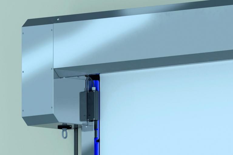 Soft Food internal high speed door (3D-render)