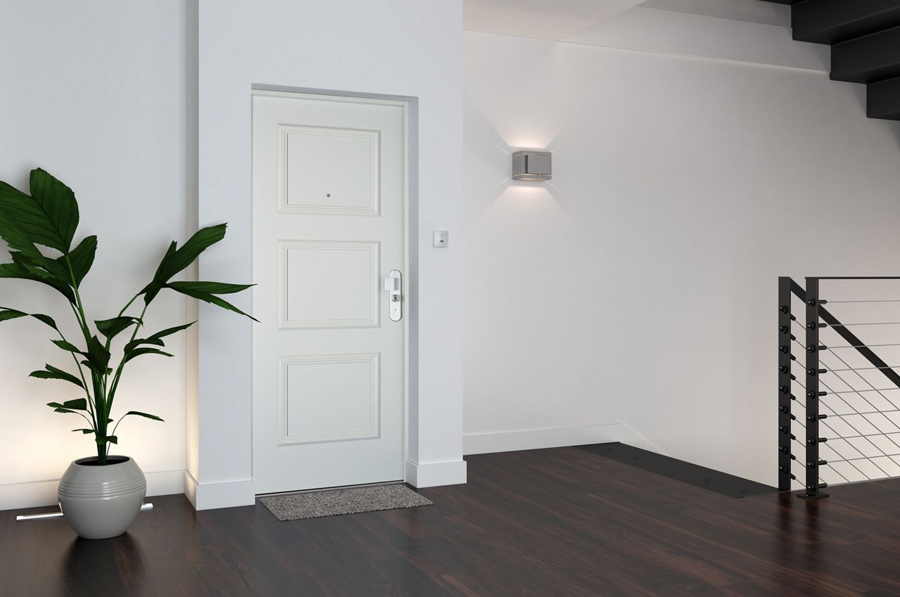 Porte blindée Fichet d'appartement modèle Spheris