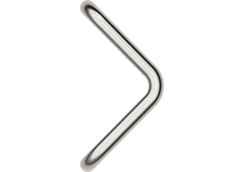 Supa Stainless Steel Shaped Pull Bars D V and Bow