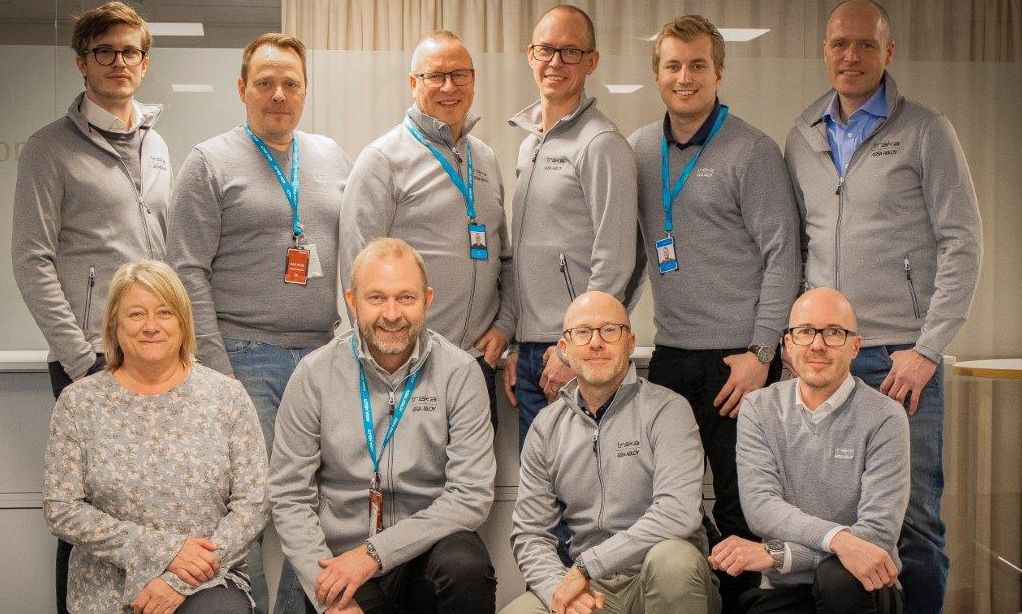 traka nordic ryhmän tiimikuva