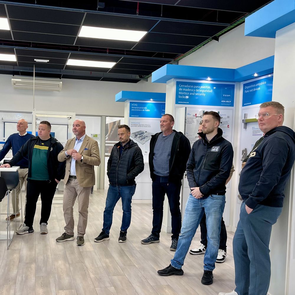 Låsemede og ASSA ABLOY på tur til TESA