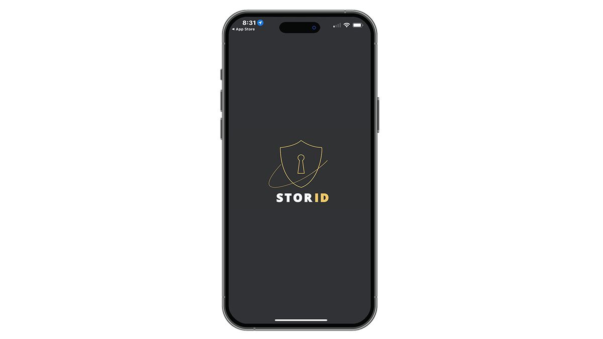 StorID app on iPhone