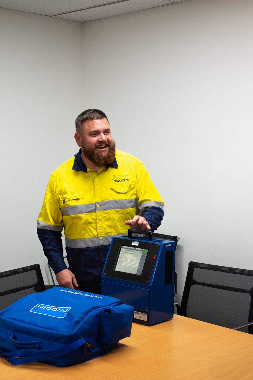 A Touchwood team member smiling