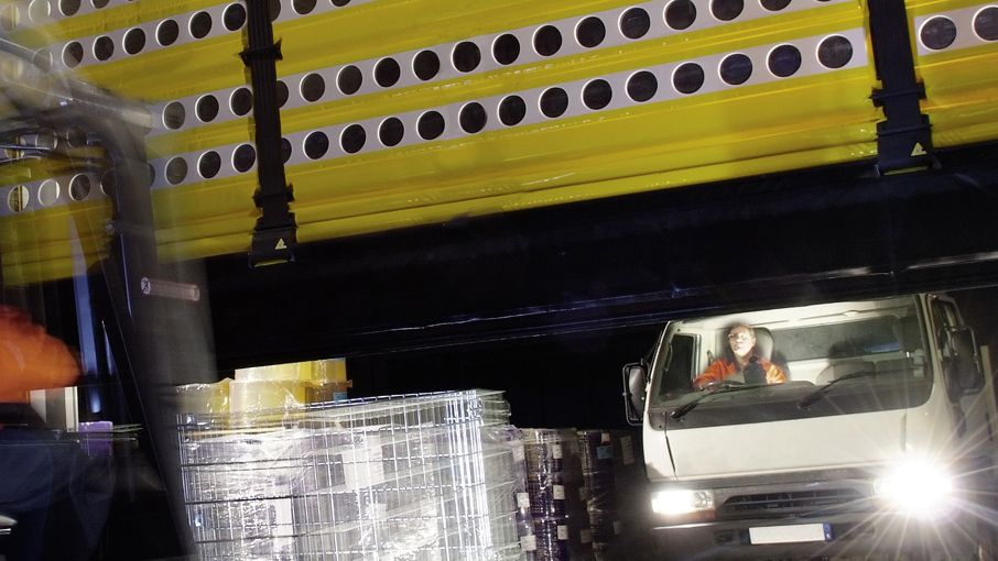 Porte rapide extérieure à repliement