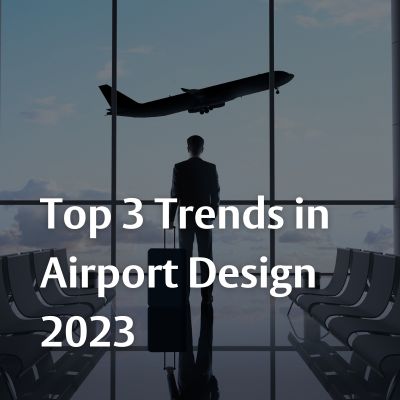A modern airport is designed with automation for improved passenger experience
