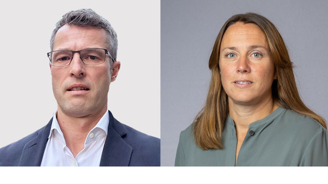 Sustainability analysts Matthias Eifert and Johanna Sörgardt 