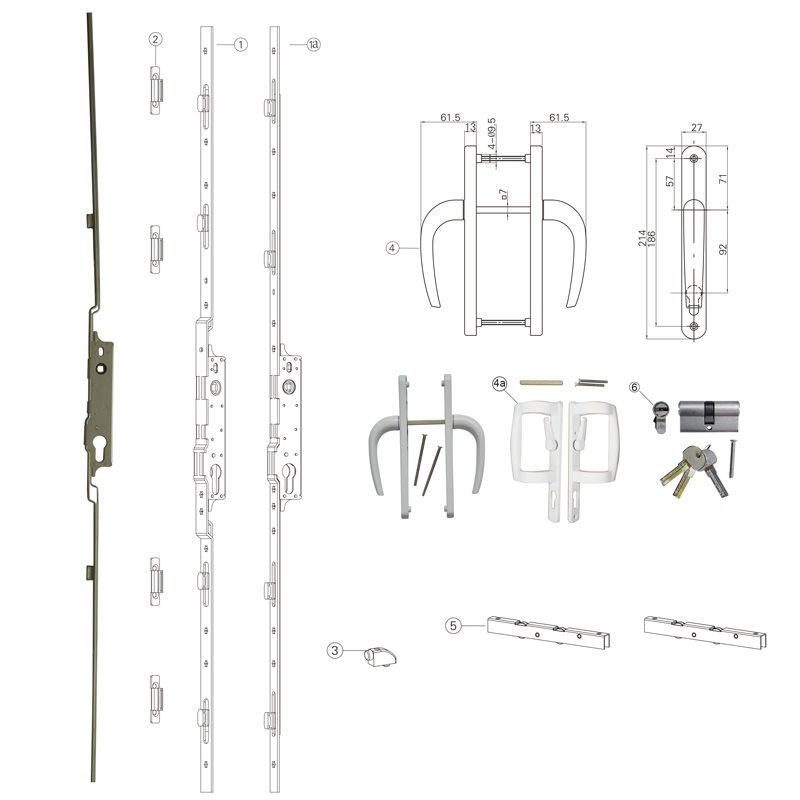 UPVC Sliding Door System Picture 1