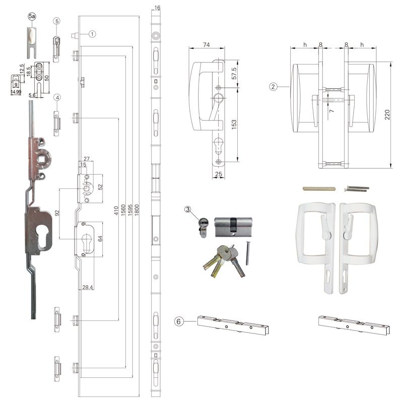 UPVC Sliding Door System Picture 9 