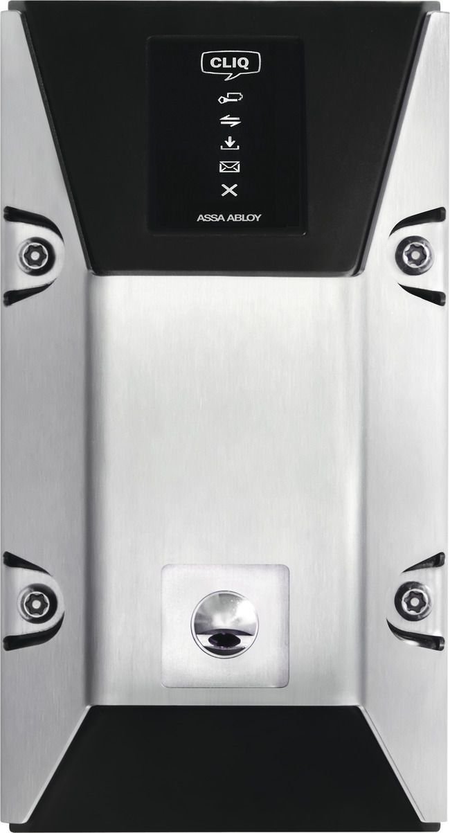 Vandalism proof wall programming device VERSO®CLIQ-Remote VR03
