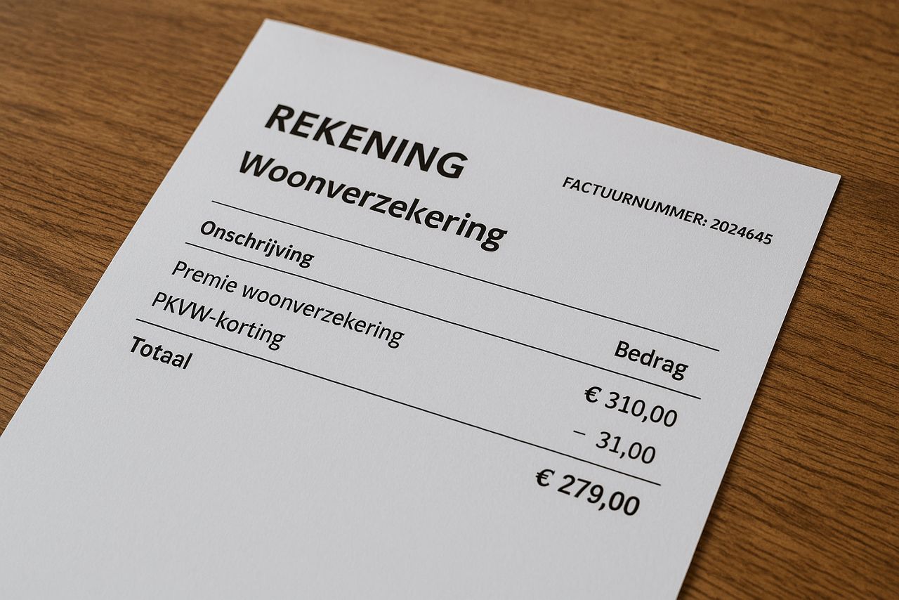 Factuur woonverzekering