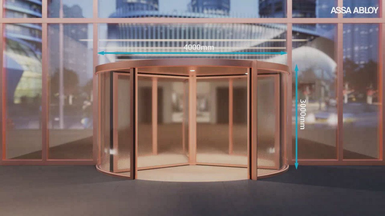 Video: ASSA ABLOY RD100 the ultimate entrance solution for buildings. 