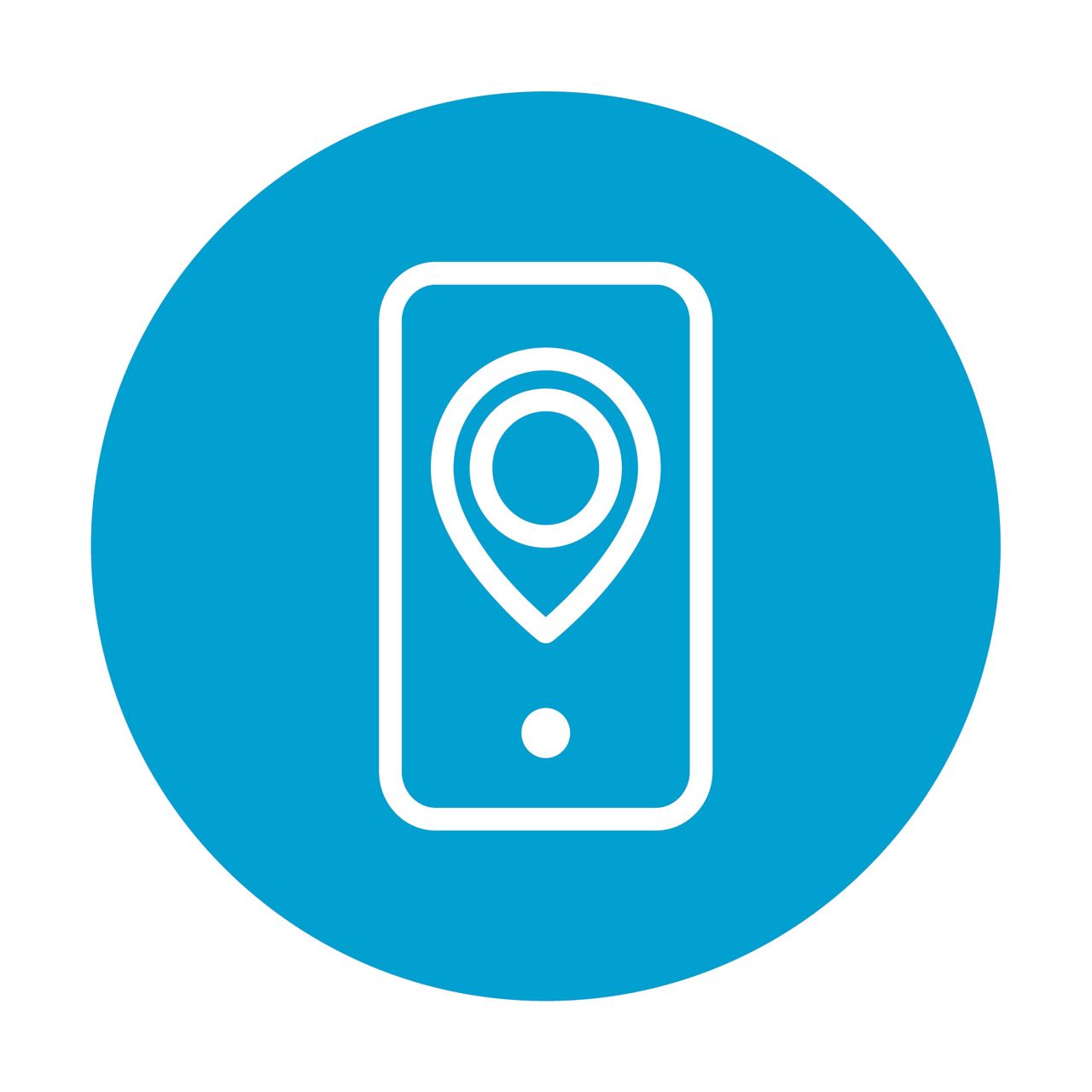 phone with map pin icon